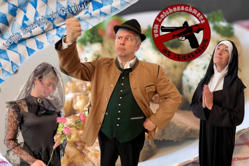 Krimidinner München Vom Leichenschmaus ins Leichenhaus