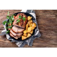 Bayerischer Grillkurs München – Schweinebraten und Bratkartoffeln