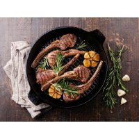 Kochkurs München – gebratene Lammfilets