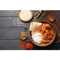 Online Kochkurs – Butter Chicken mit Reis und Naan