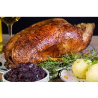 Weihnachtsfeier München Gänsebraten