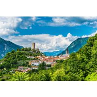 Virtuelle Reise ins Friaul Ansicht eines antiken Dorfes