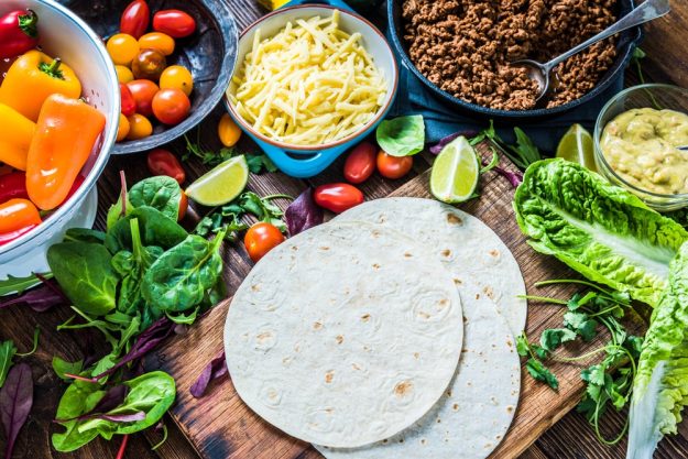 Online Burrito-Kochkurs: selbstgebackene Tortillas