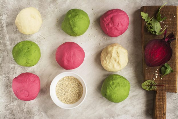 Burger-Kochkurs Neumünster – Teig für bunte Buns zum Backen 