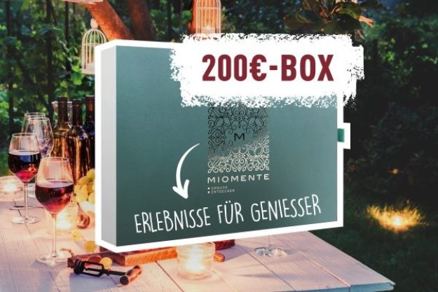 Erlebnis Geschenkgutschein 200 € – Geschenkidee
