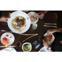 Kulinarische Stadtführung Hamburg - gedeckter Tisch