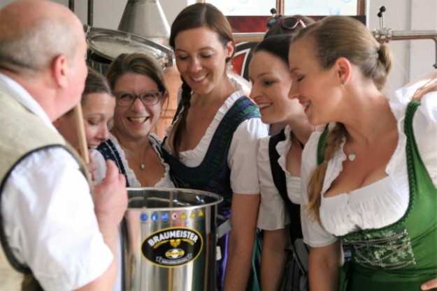Braukurs München - Weißbier im Biergarten