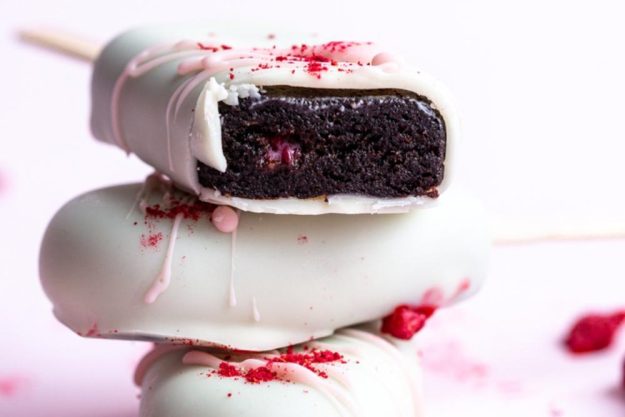 Backkurs München – Himbeer Schoko Lollies