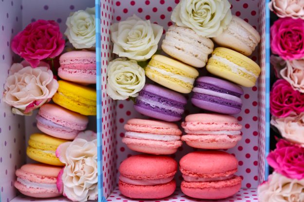 Backkurs München - Macarons in Schachtel