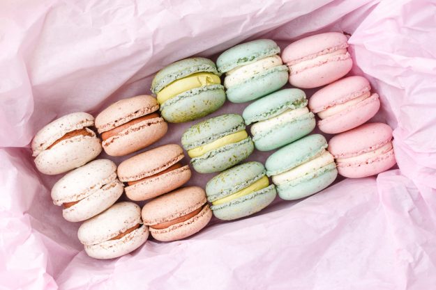 Backkurs München - Macarons in Seidenpapier