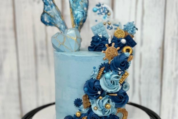 Tortendekorations-Kurs Berlin-Mahlow – Babyshower-Torte