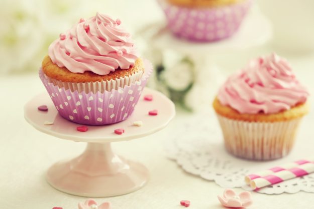 Cupcake-Kurs Berlin-Mahlow – rosa Cupcakes