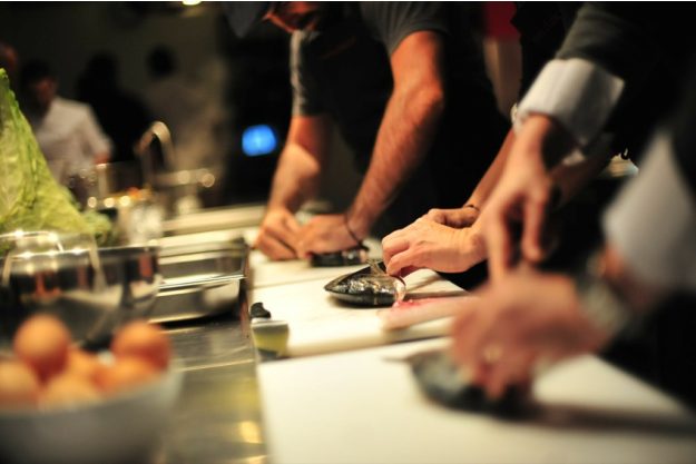 Firmenfeier Bonn - zusammen kochen