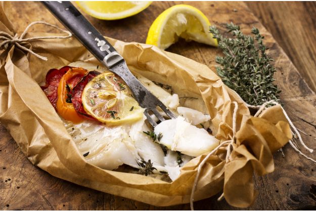 Fisch-Kochkurs Dresden – Fisch in Pergament