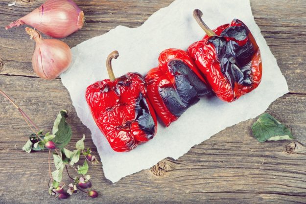 Grillkurs Neumünster – gegrillte Paprika