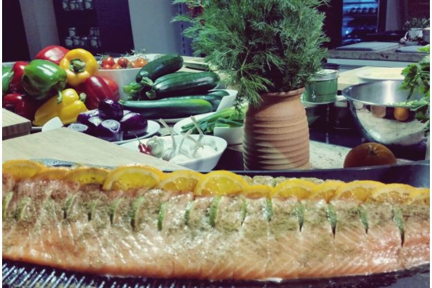 Grillkurs Speyer -  Lachs für den Grill