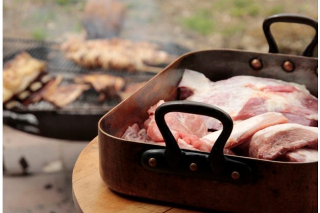 Kochkurs bei Herrmannsdorfer in München (Glonn) – Fleisch in Bräter