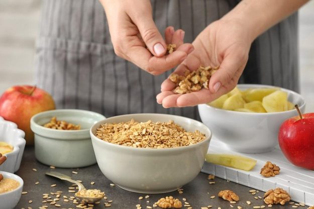 Kochkurs Berlin – Apple Crumble vorbereiten