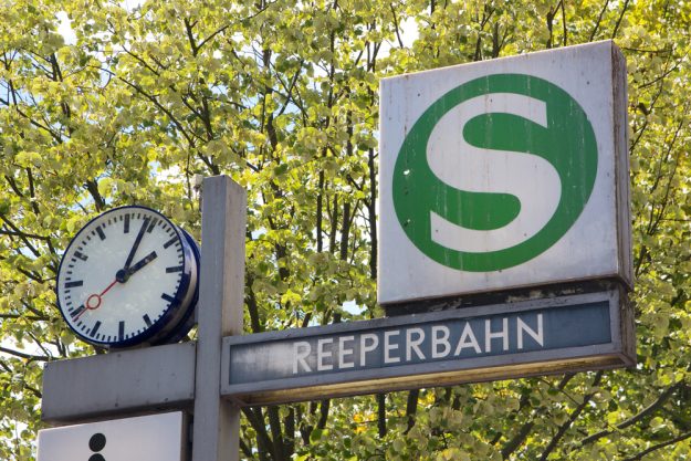 Kulinarische Stadtführung Hamburg - Schild Reeperbahn