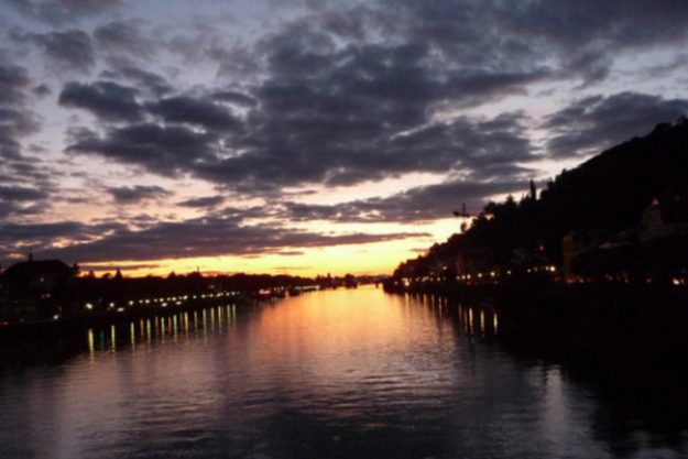 Kulinarische Stadtführung Heidelberg - Sonnenuntergang