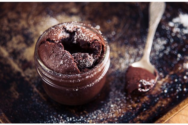 Dessert-Kurs Dresden - flüssiger Schokoladen-Lavakuchen