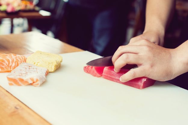 Sushi-Kochkurs Schwerte – Sushi schneiden
