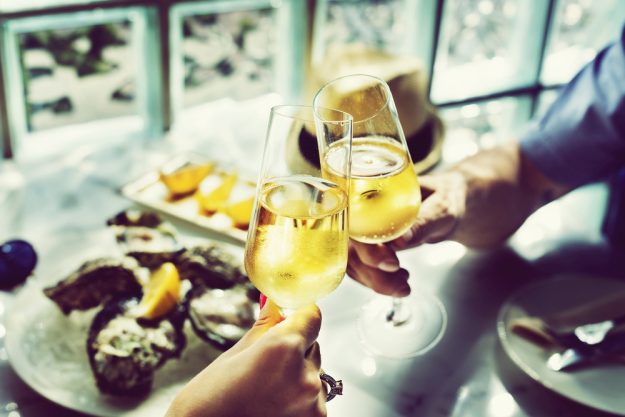 Kulinarisches Firmenevent – Champagner