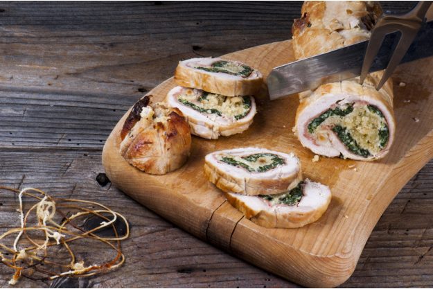 Teambuilding Kochkurs Stuttgart - gefüllte Schweinelende