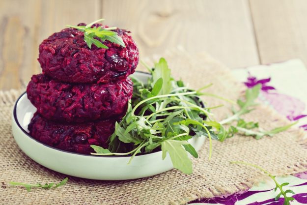 Vegetarischer Kochkurs Frankfurt – Rote Beete Burger