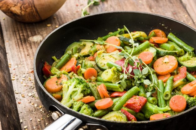 Vegetarischer Kochkurs in Stuttgart – Gemüsepfanne