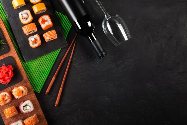 Weinprobe München der beste Wein zu Sushi