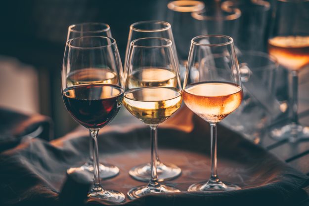 Weinprobe München – Weintablett