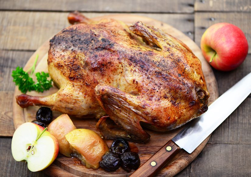 Weihnachtsfeier in Speyer  Gans im Glück