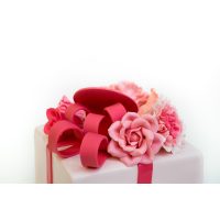Backkurs Dresden – Fondant Geschenkblume