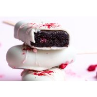 Backkurs München – Himbeer Schoko Lollies