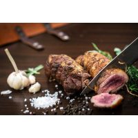Fleischkochkurs Stuttgart – rosiger Braten in Scheiben