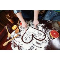 Kochkurs Berlin – Herz ins Mehl gemalt