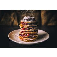 Kochkurs Würzburg – Pfannkuchen hoch gestapelt