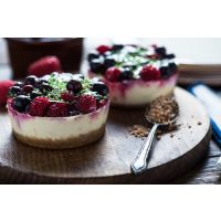 Kochkurs München – Käsekuchen mit Beeren-Topping