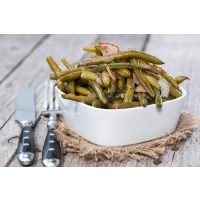 Kochkurs München – Bohnen mit Speck und Zwiebeln