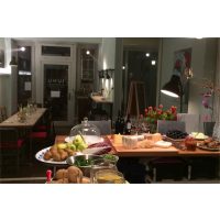 Weihnachtsfeier in München - Buffet