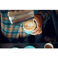 Latte Art Kurs München –  Blumen Latte Art