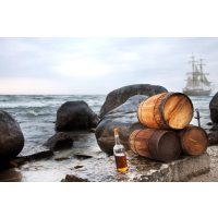Rum-Tasting Berlin: Strand und Segelschiff