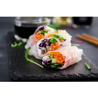 Thai-Kochkurs Berlin vegan Sommerrollen vegan machen