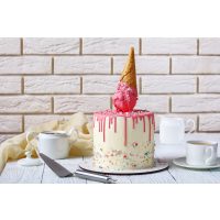 Tortenkurs Würzburg – Drip Cake mit Eis