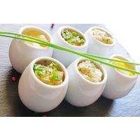 Weihnachtsfeier in Frankfurt Gemüsesuppe