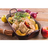 Weihnachtsfeier in Frankfurt Gänsebraten