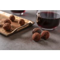 Weinprobe München – Rotwein und Pralinen