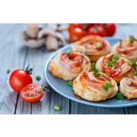 Weinprobe Münster – Blätterteig mit Schinken