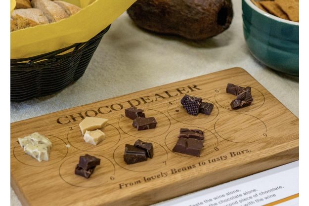 Whisky-Tasting Bonn: Tasting Brett mit Schokoladen